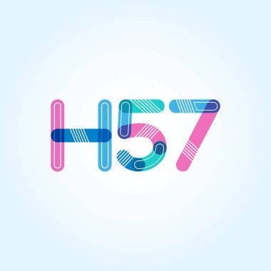 harf ve rakam logosu H57