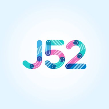 harf ve rakam çağdaş şirket logosu