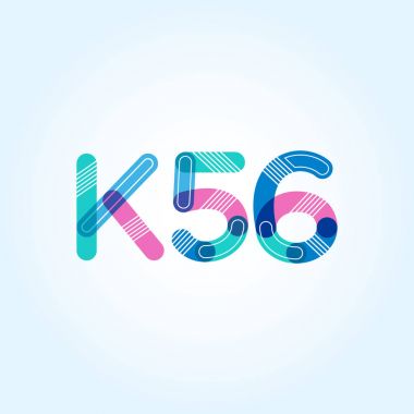 harf ve rakam logo K56