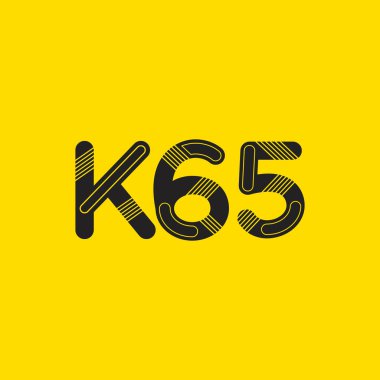 harf ve rakam logo K65