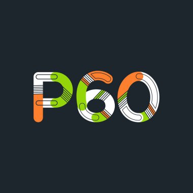 harf ve rakam logosu P60