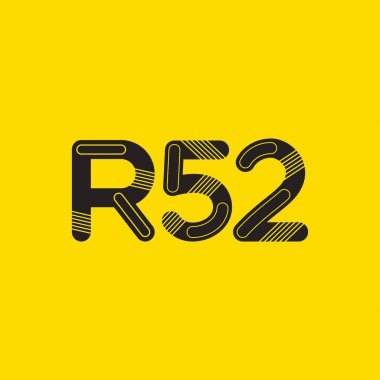 harf ve rakam logosu R52