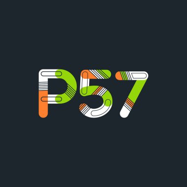 harf ve rakam logosu P57