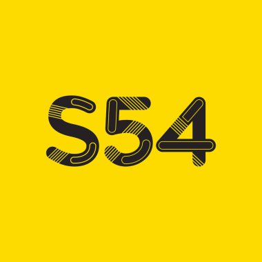 harf ve rakam logosu S54