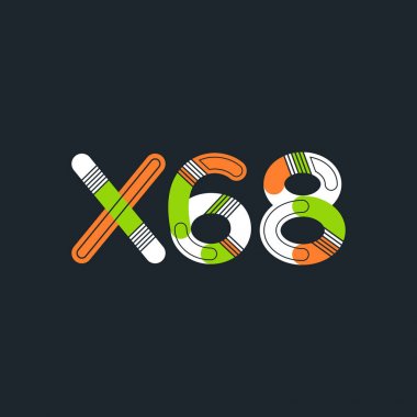 Ortak mektup logo X68