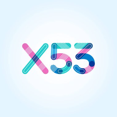 Ortak mektup logo X53