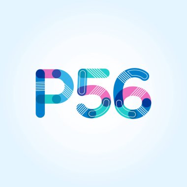 harf ve rakam logo P56
