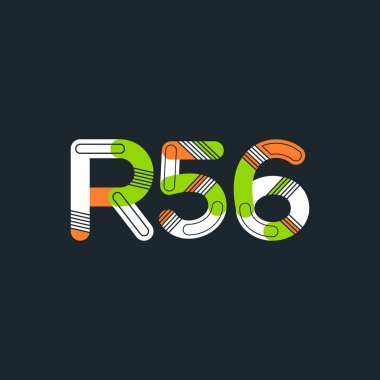 harf ve rakam logosu R56
