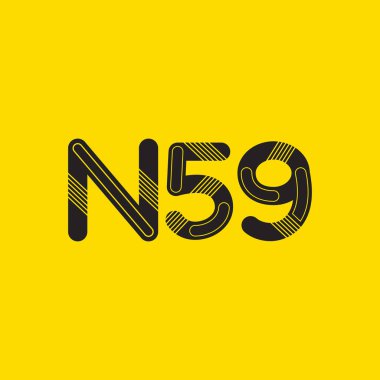 harf ve rakam logo N59