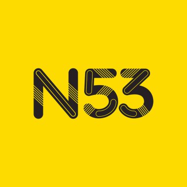 harf ve rakam logosu N53