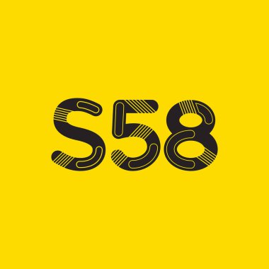 harf ve rakam logo S58