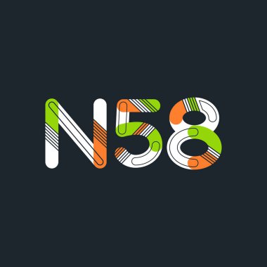 harf ve rakam logo N58