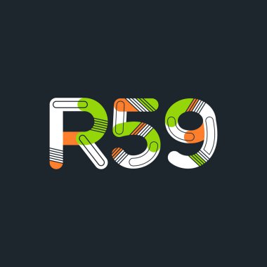 harf ve rakam logo R59