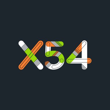 Ortak mektup logo X54