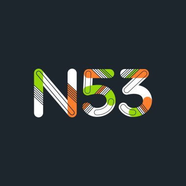 harf ve rakam logosu N53