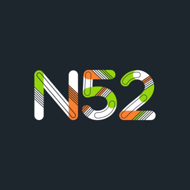 harf ve rakam logosu N52