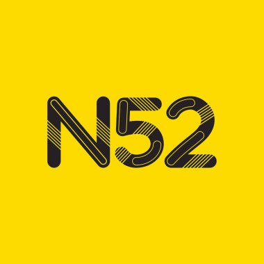 harf ve rakam logosu N52