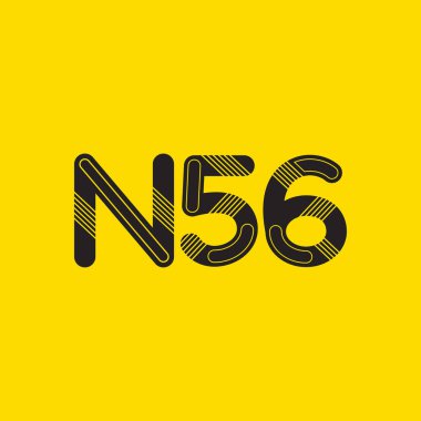 harf ve rakam logo N56
