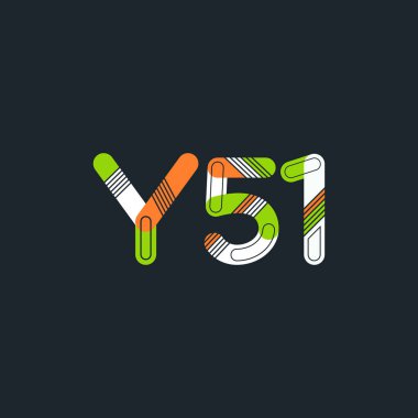 harf ve rakam logo Y51