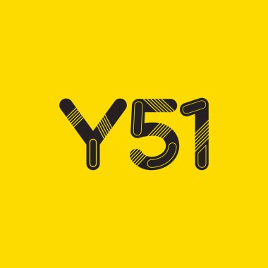 harf ve rakam logo Y51