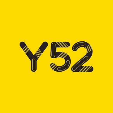 harf ve rakam logo Y52