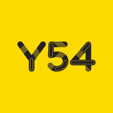 harf ve rakam logo Y54