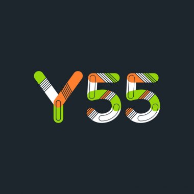 harf ve rakam logo Y55