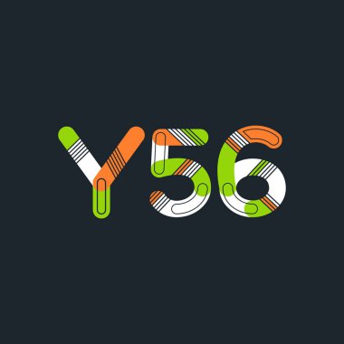 harf ve rakam logo Y56