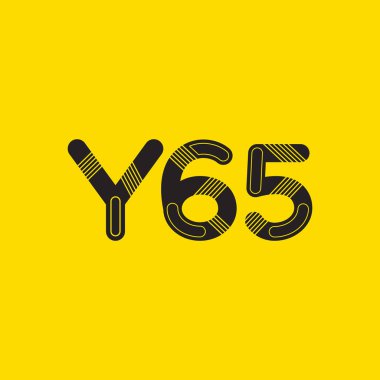 harf ve rakam logo Y65