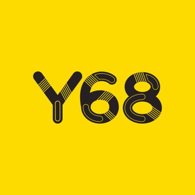 harf ve rakam logo Y68