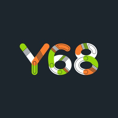 harf ve rakam logo Y68