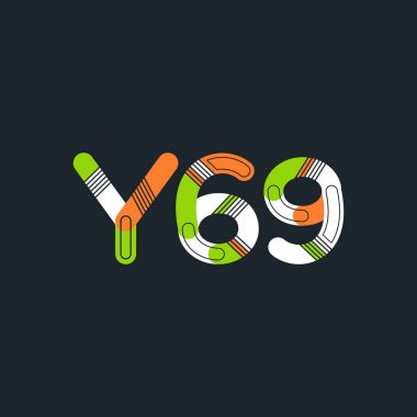 harf ve rakam logo Y69