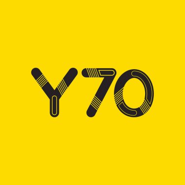 harf ve rakam logo Y70