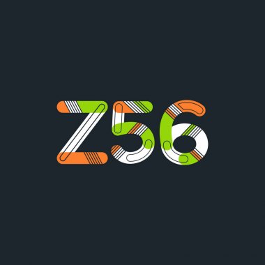harf ve rakam logo Z56