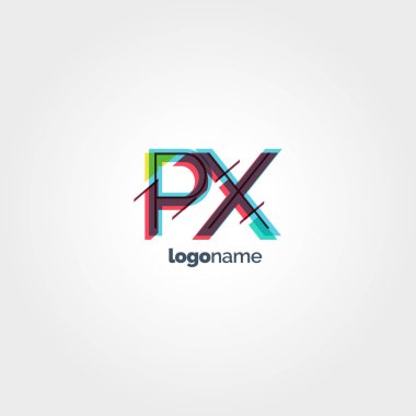 Bağlı Px harf logo