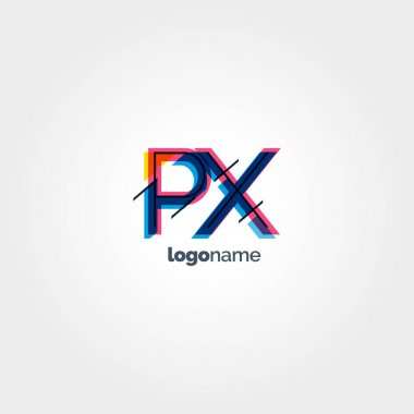 Bağlı Px harf logo