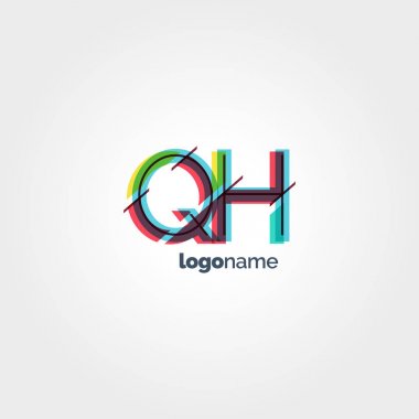 Ah harf logo bağlı