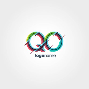 Bağlı Qo harf logo
