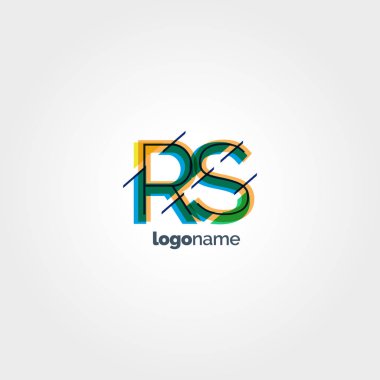 RS bağlı harf logo