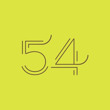 basamak çağdaş sayı 54 logosu