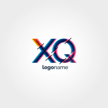 Bağlı Xq harf logo  