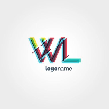 WL harf logo bağlı  