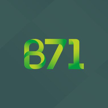 harf ve rakam logosu B71...