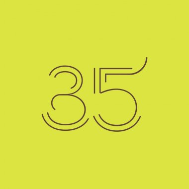 basamak çağdaş 35 numaralı logosu