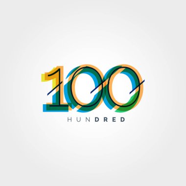 basamak çağdaş sayı 100 logo