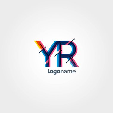 Bağlı yr harf logo