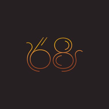 basamak çağdaş 68 numara logosu
