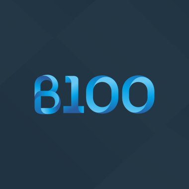 harf ve rakam logosu B100