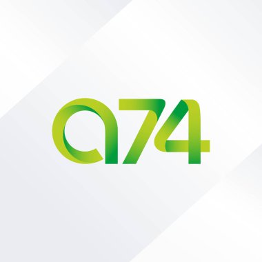 harf ve rakam logo A74