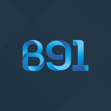 harf ve rakam logo B91